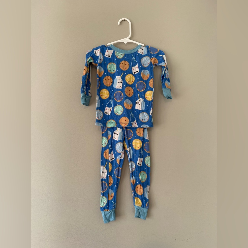 Little Sleepies Milk & Cookies Pajama Set